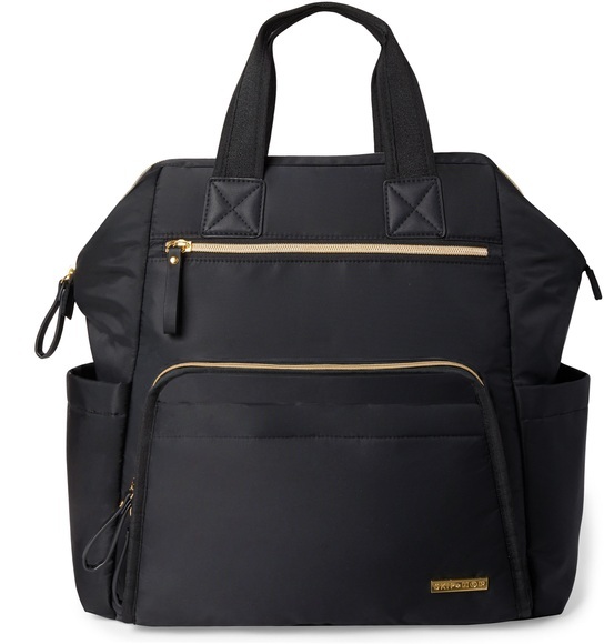 SKIP HOP Wickelrucksack Main Frame Black