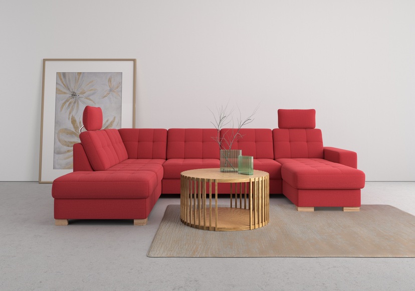 sit&more Wohnlandschaft, wahlweise mit Bettfunktion und Bettkasten