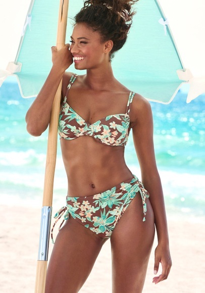 s.Oliver Bügel-Bikini, Florales Design