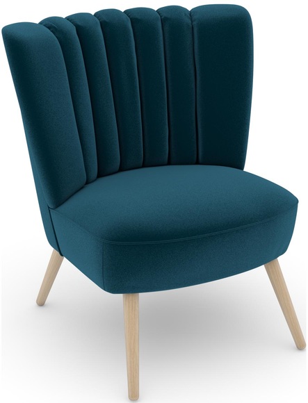 Max Winzer® Sessel »build-a-chair Aspen«, im Retrolook, zum Selbstgestalten