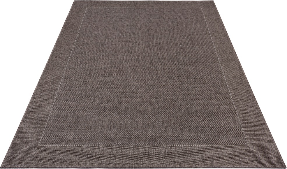 freundin Home Collection Teppich »Vena«, rechteckig, 8 mm Höhe, In-und Outdoor geeignet, Wohnzimmer, Balkon, Terrasse, Garten, Strapazierfähig und pflegeleicht, Flachgewebe