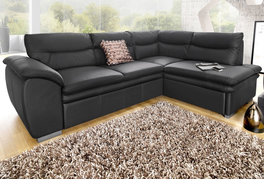 COTTA Ecksofa, wahlweise mit Bettfunktion und Bettkasten