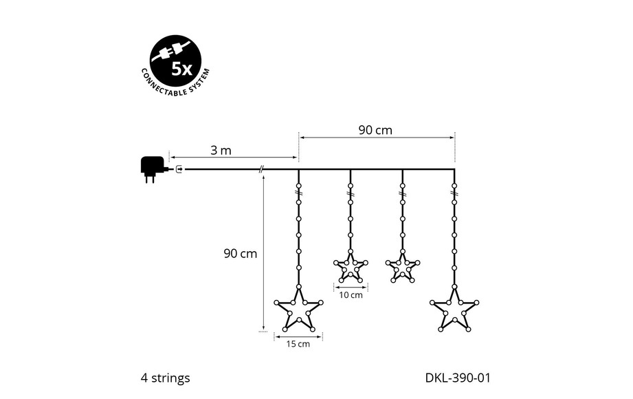 Lichterkette SELMA