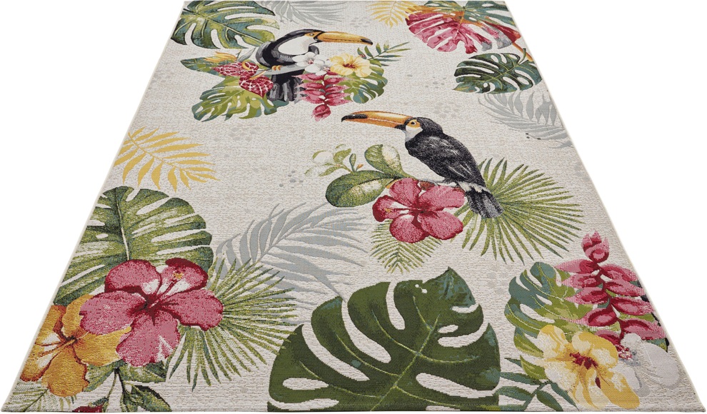 HANSE Home Outdoorteppich »Tropical Dream«, rechteckig, 3 mm Höhe, strapazierfähig, robust, pflegeleicht, fussbodenheizungsgeeignet