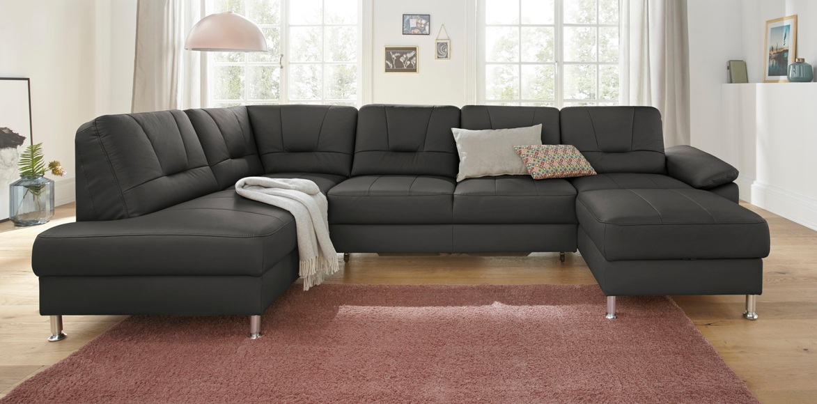 exxpo - sofa fashion Wohnlandschaft, wahlweise mit Bettfunktion