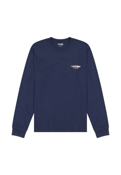 Wrangler Langarmshirt »WRANGLER Langarmshirt Ls Americana Tee«