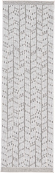 carpetfine Läufer »Boho 102«, rechteckig, 4 mm Höhe, robustes Flachgewebe, Sisal Optik, In- und Outdoor geeignet, Wetterfest und UV-beständig für Balkon, Terrasse, Garten, Aussenbereich,Wohnzimmer, Schlafzimmer