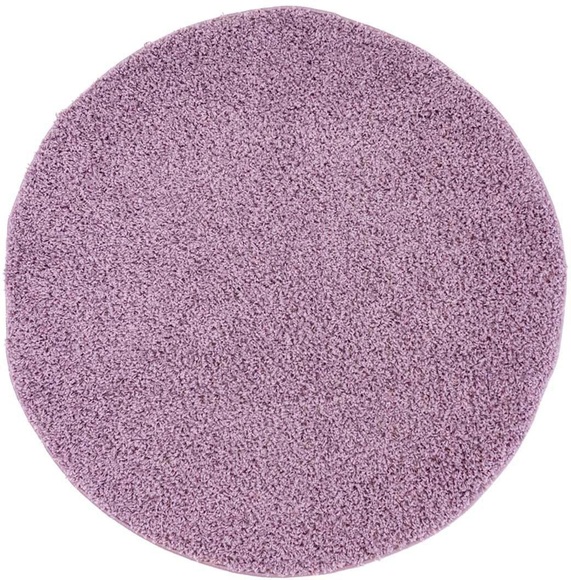 Hochflor-Teppich, »Pastell Shaggy300«, Carpet City, rund, Höhe 30 mm, maschinell gewebt