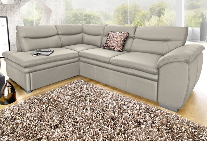COTTA Ecksofa, wahlweise mit Bettfunktion und Bettkasten