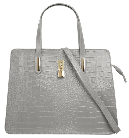 Cluty Henkeltasche, (1 tlg.), echt Leder, Made in Italy