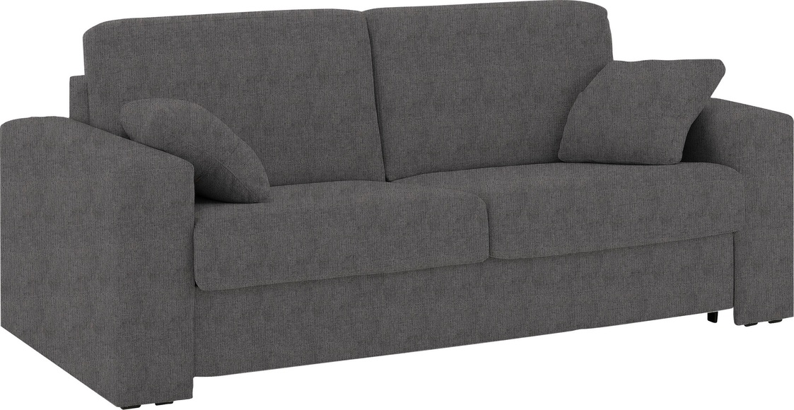 Home affaire Schlafsofa »Roma«, Dauerschlaffunktion, mit Unterfederung, Lattenrost und echter Matratze. Zum Ausfalten in hoher Qualität, in 2 Breiten