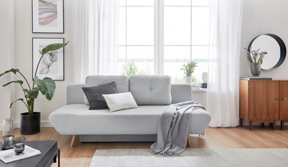 COUCH? Schlafsofa »Klappt gut«, lässt sich schnell und einfach in ein bequemes Bett umwandeln, inklusive Bettkasten