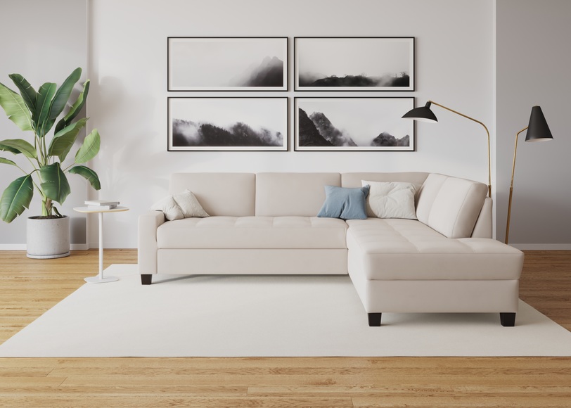 DOMO collection Ecksofa »Florentina«, wahlweise mit Bettfunktion