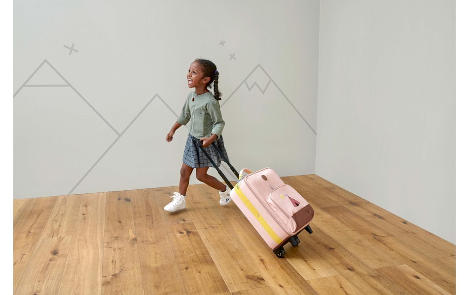 Lässig Kinder-Trolley ADVENTURE TIPI (29x46x19,5) in rosa