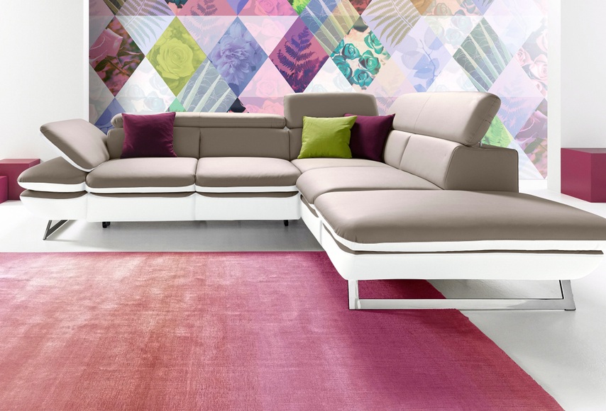 INOSIGN Ecksofa, wahlweise mit Bettfunktion