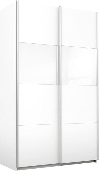rauch ORANGE Schwebetürenschrank »Quadra«, mit Glaselementen