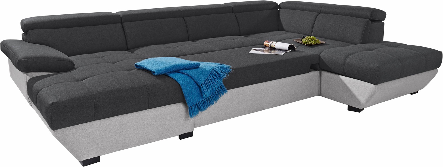 COTTA Wohnlandschaft, wahlweise mit Bettfunktion und Bettkasten