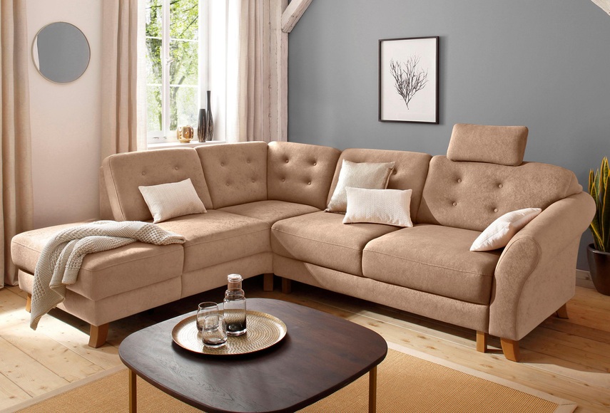 Home affaire Ecksofa »Trondheim«, mit Federkern