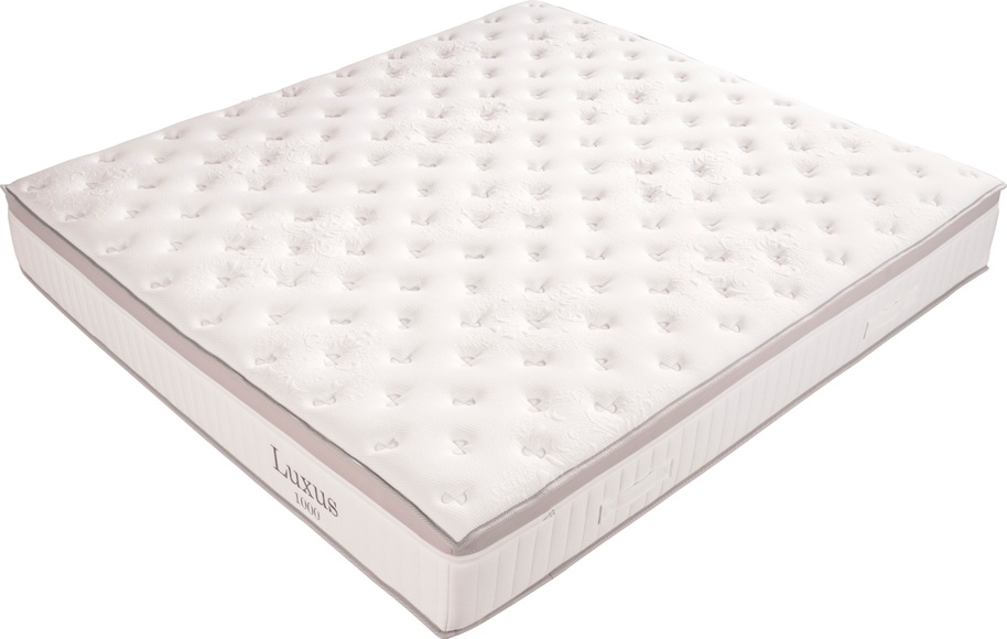 alina Taschenfederkernmatratze »Luxus TF 1000«, 31 cm hoch, Raumgewicht: 40 kg/m³, (1 St.), Matratze mit zusätzlich verstepptem Topper, diverse Grössen erhältlich
