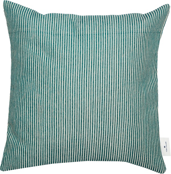 TOM TAILOR Dekokissen »Needlestripe«, (1 St.), Dekokissen mit Nadelstreifendessin