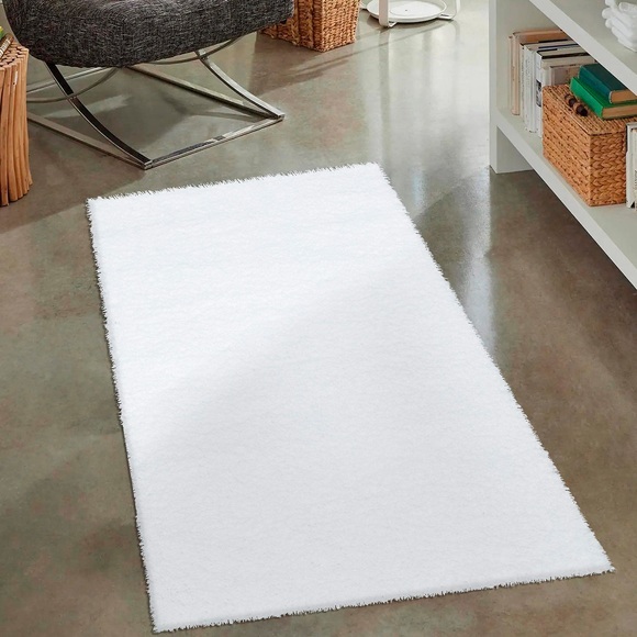 Carpet City Hochflor-Teppich »City Shaggy«, rechteckig, 30 mm Höhe, Teppich Einfarbig Uni, besonders flauschig-weich, ideal für Wohnzimmer & Schlafzimmer