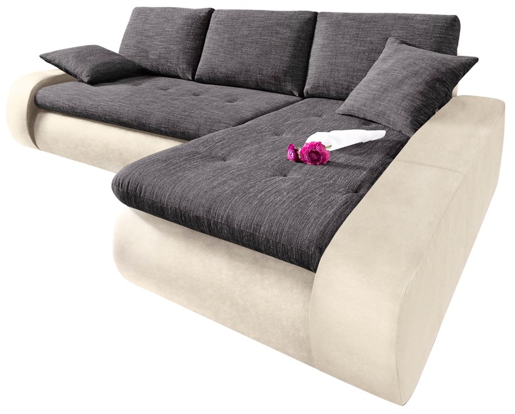 TRENDMANUFAKTUR Ecksofa, wahlweise XL oder XXL