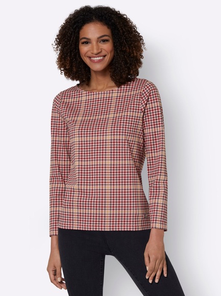 Casual Looks Langarmshirt »Shirt«, (1 tlg.)
