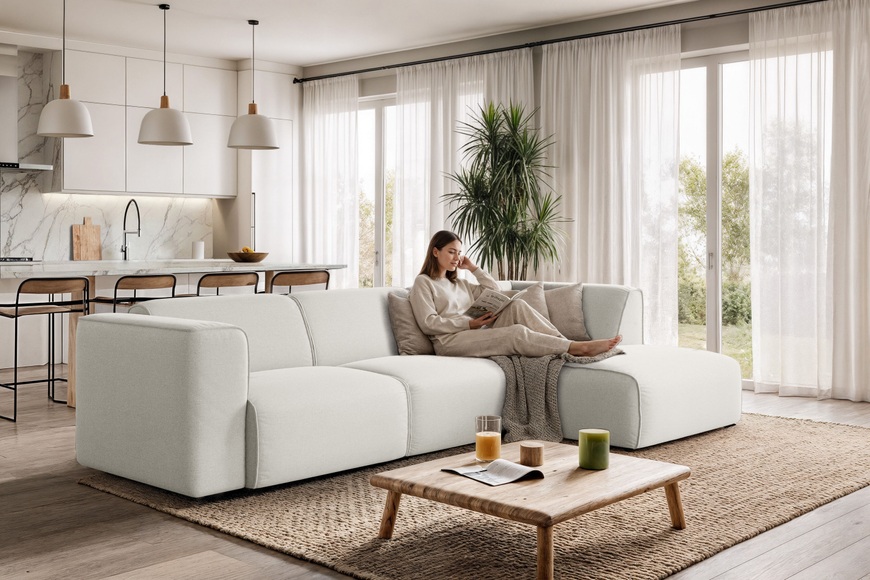 COUCH? Ecksofa »Fettes Polster«, Modulsofa Set, aber auch Module für individuelle Zusammenstellung s. 