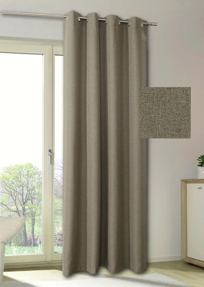 DELAVITA Vorhang »MAILAND«, (1 St.), blickdicht, verschiedene Farben, verschiedene Grössen