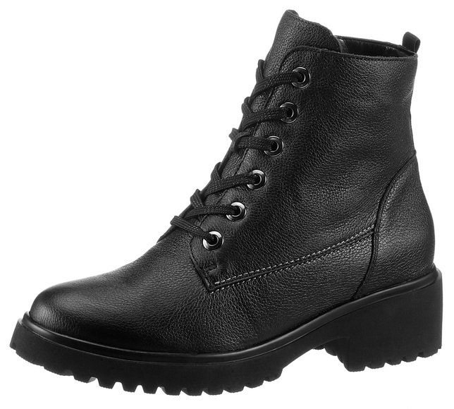 Waldläufer Schnürstiefelette »H-LUISE«, mit herausnehmbarer Innensohle, H-Weite