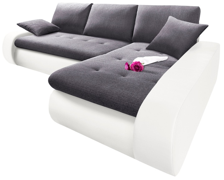 TRENDMANUFAKTUR Ecksofa, wahlweise XL oder XXL