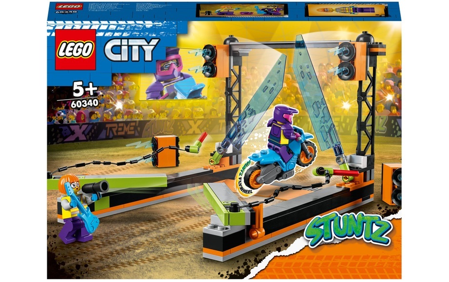 60340 City Stuntz Hindernis-Stuntchallenge, Konstruktionsspielzeug