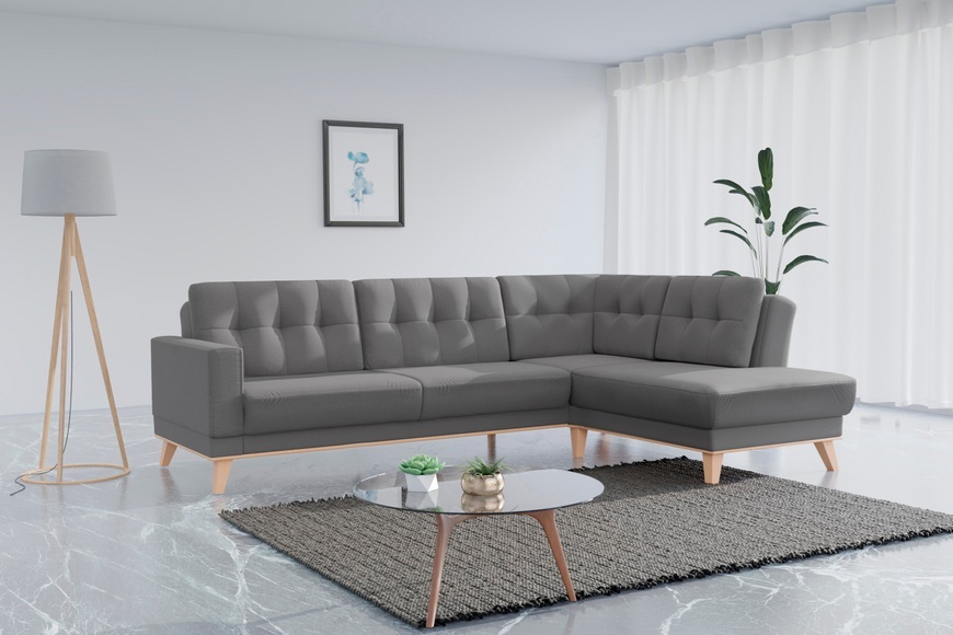 sit&more Ecksofa, wahlweise mit Kippfunktion und Bettkasten
