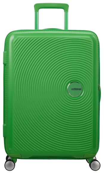American Tourister® Hartschalen-Trolley »SOUNDBOX 67«, 4 Rollen, Koffer Reisegepäck Koffer mittel gross Reisekoffer TSA-Zahlenschloss