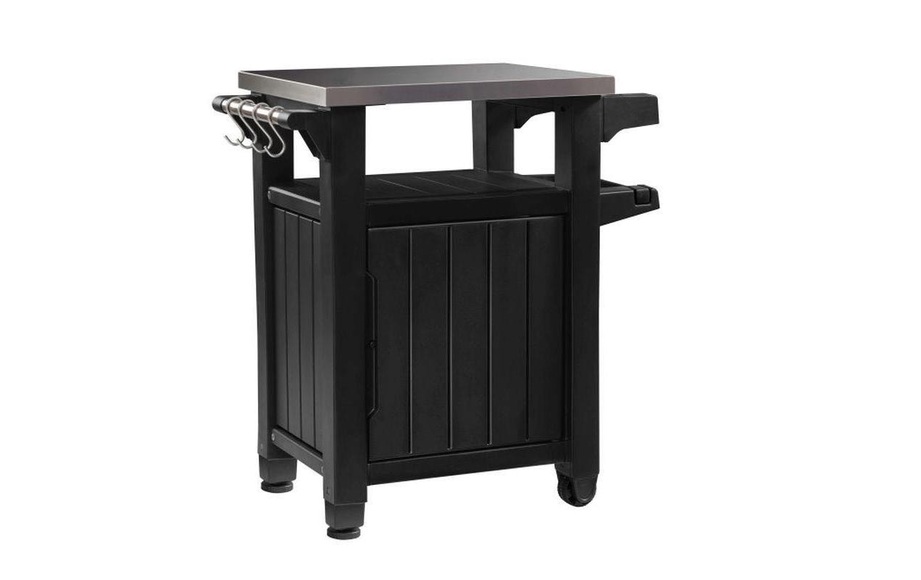 Keter - Beistelltisch Unity - anthrazit - Polypropylen - 51.7/76.4/89.6 cm
