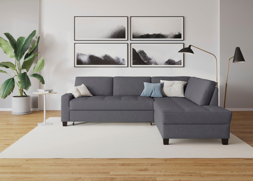 DOMO collection Ecksofa »Florentina«, wahlweise mit Bettfunktion
