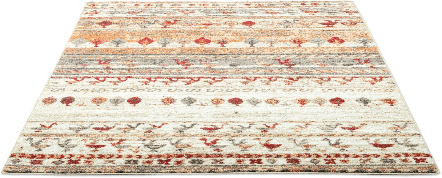 Gino Falcone Teppich »Felicia 26559«, rechteckig, 12 mm Höhe, Kurzflor, modernes Design, weicher Flor, ideal im Wohnzimmer & Schlafzimmer