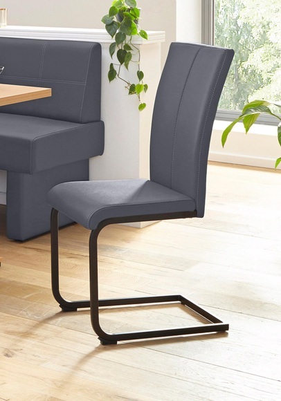 Home affaire Freischwinger »Nils«, (Set), 2 St., Kunstleder, Stuhl belastbar bis 120 Kg