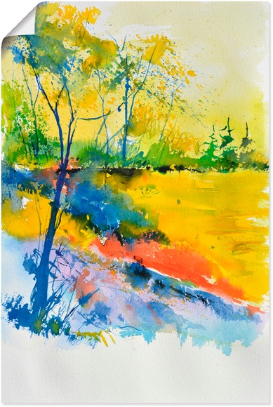 Artland Wandbild »Landschaft im Sonnenlicht«