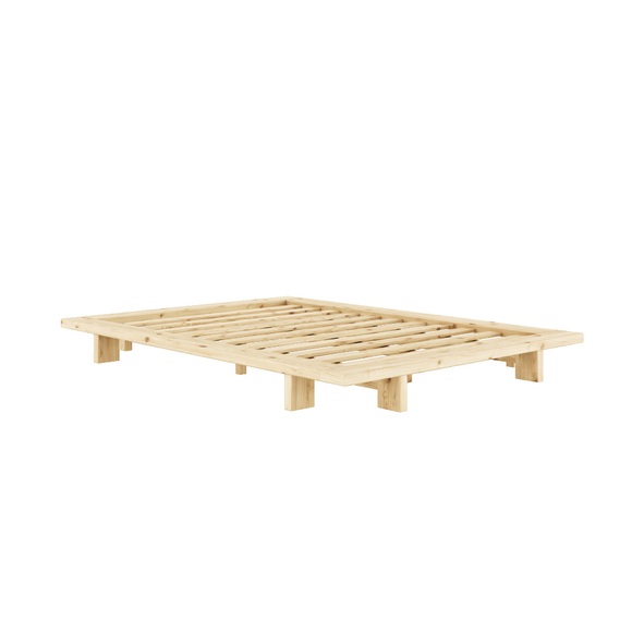 Karup - Bettgestell Japan Bed - 140 x 200 cm - Hellbeige