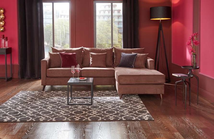 Guido Maria Kretschmer Home&Living Ecksofa »Renesse«, lose Kissen, Keder an Sitzkissen
