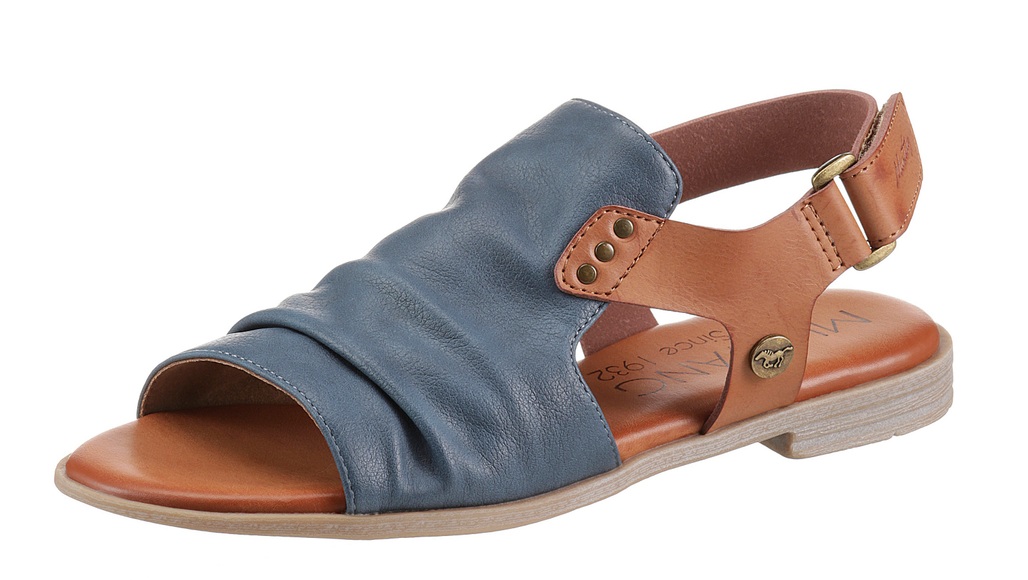 Mustang Shoes Riemchensandale, mit Klettverschluss im Fersenbereich