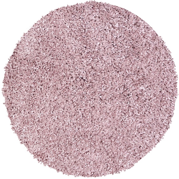 my home Hochflor-Teppich »Jara«, rund, Shaggy, weicher Teppich