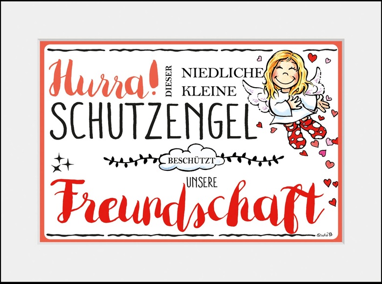 queence Bild »Schutzengel Freundschaft«, Engel, (1 St.)