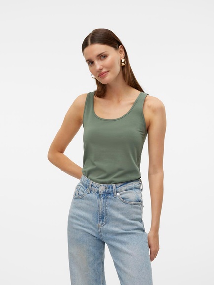 Vero Moda Shirttop »VMLULU LONG TANK TOP JRS GA NOOS«