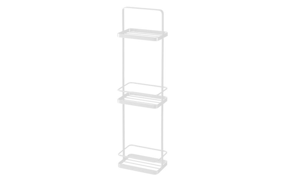 Yamazaki Badezimmerregal Tower 67 cm, Weiss