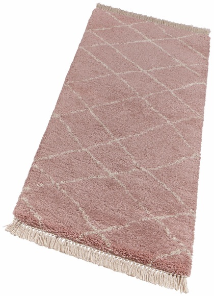 Hochflor-Läufer, »Primrose«, freundin Home Collection, rechteckig, Höhe 35 mm, maschinell gewebt