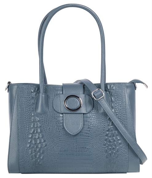 Cluty Shopper, (1 tlg.), echt Leder, Made in Italy
