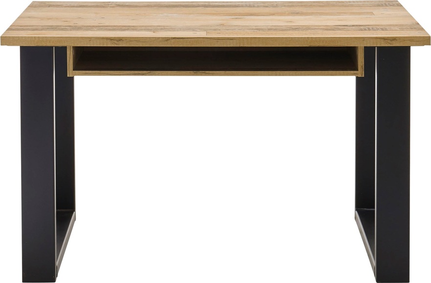Home affaire Schreibtisch »SHERWOOD«, Computertisch im Industrie-Design, Breite 125 cm