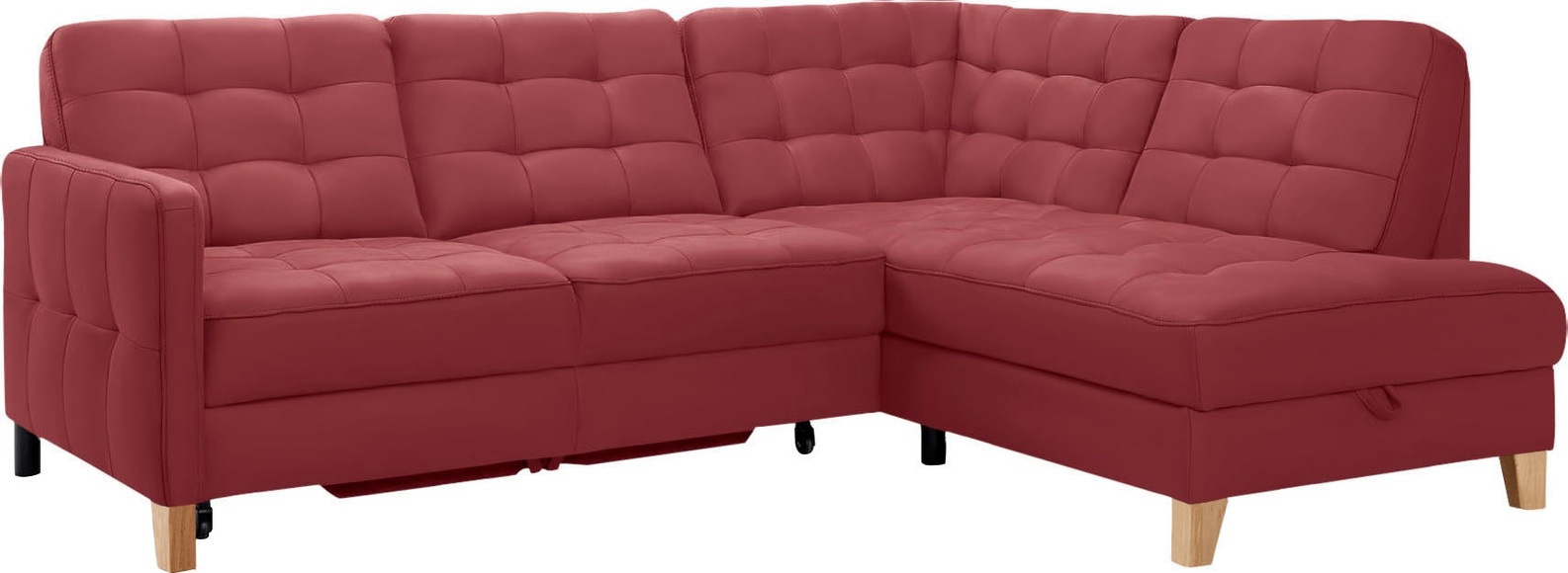 exxpo - sofa fashion Ecksofa »Elio«, wahlweise mit Bettfunktion und Bettkasten, in vielen Bezugsqualitäten
